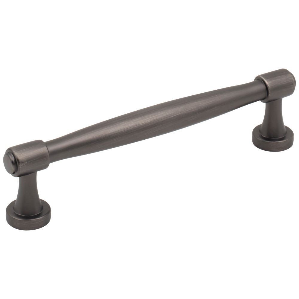Jules 5-13/16" Cabinet Pull in Matte Black finish, decorative hardware for cabinetry