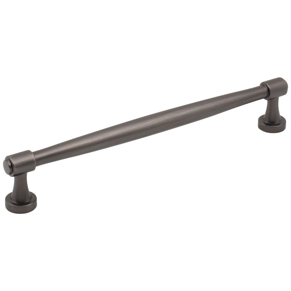 8-5/16" Overall Length Cabinet Pull in Matte Black, Satin Nickel, Polished Chrome, Satin Bronze, Brushed Pewter finishes, Decorative Hardware