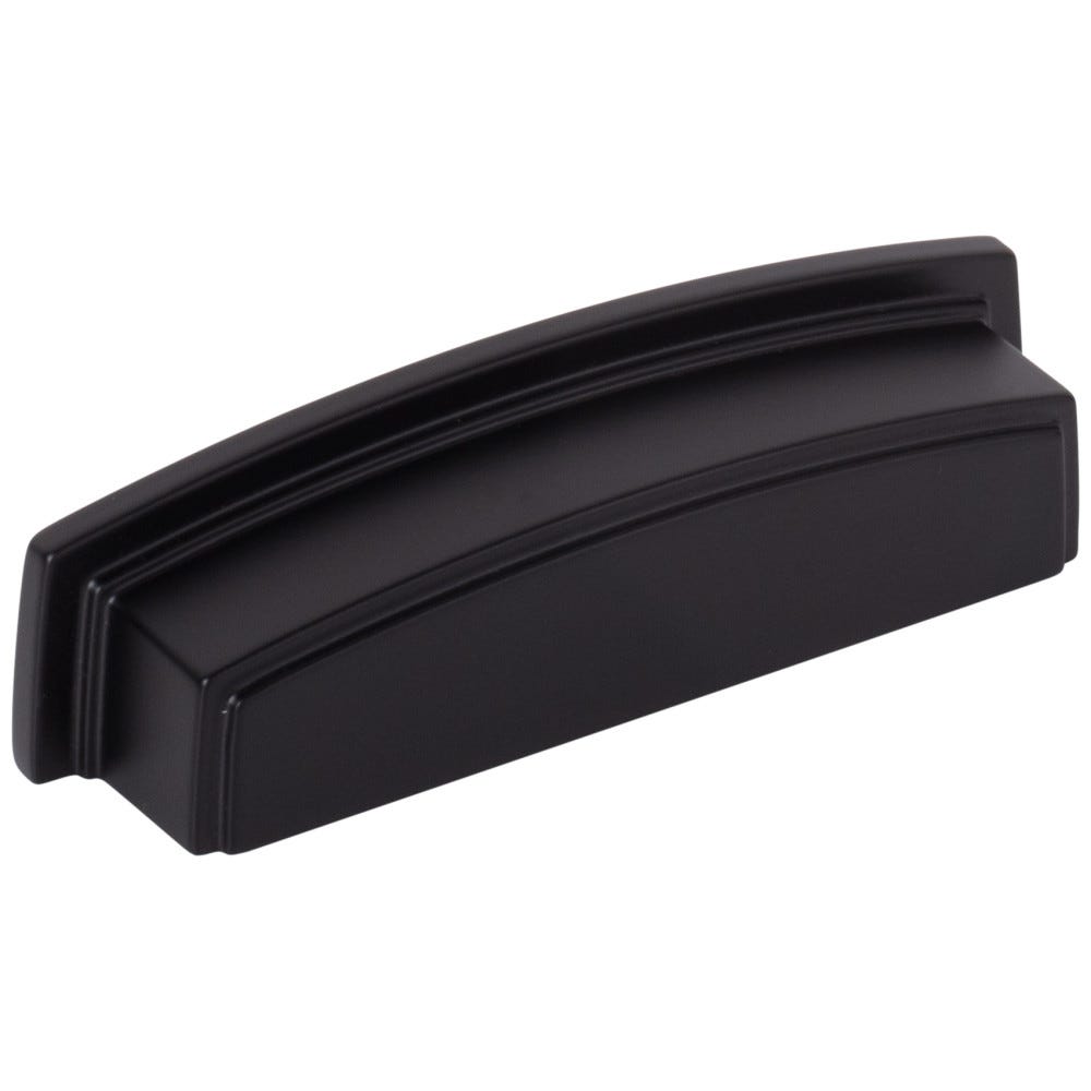 Renzo 4-5/8" Overall Length Cabinet Pull in brushed oil rubbed bronze finish, decorative hardware for cabinets