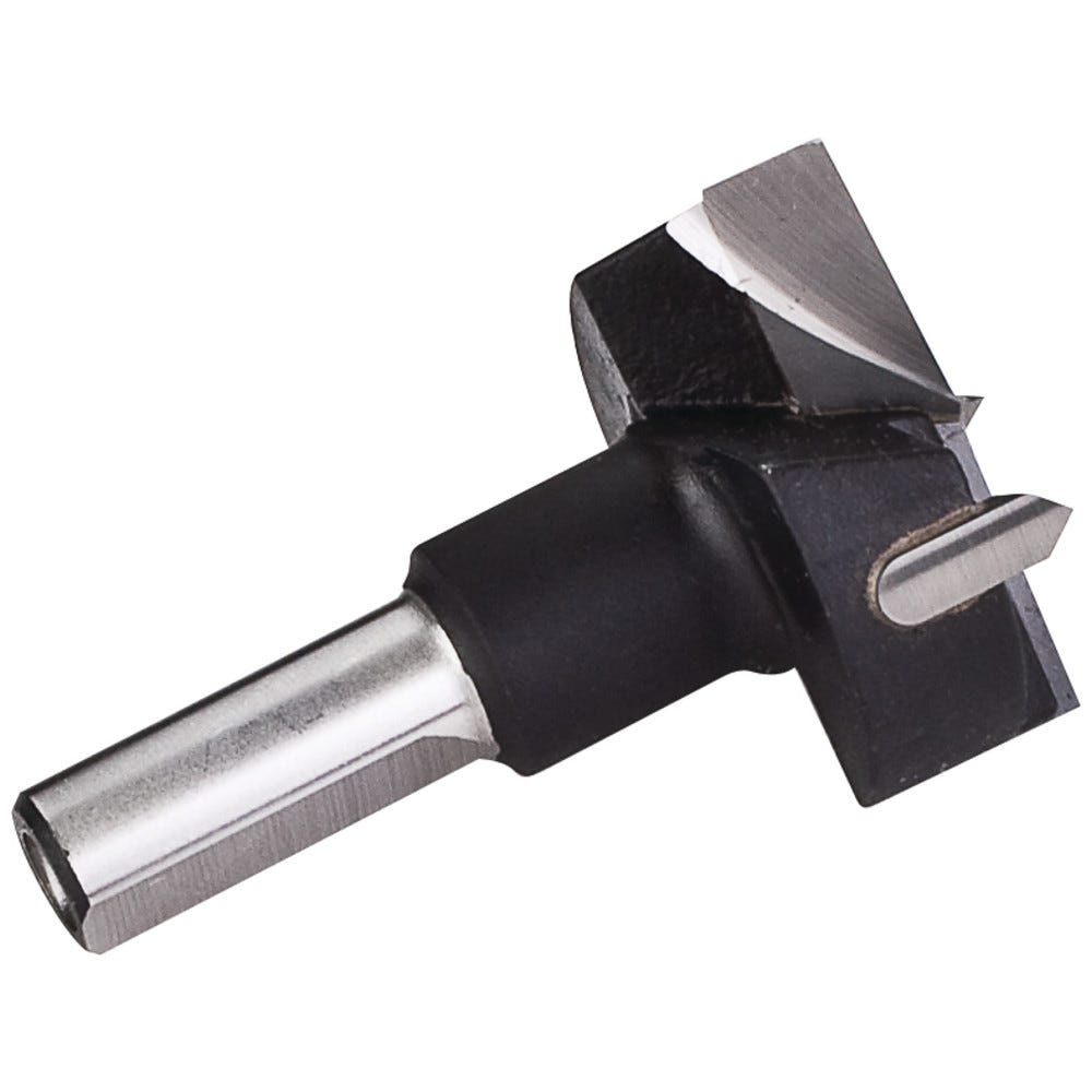 35 mm Right Hand Boring Hinge 57mm Long by HR Max, functional hardware in silver finish