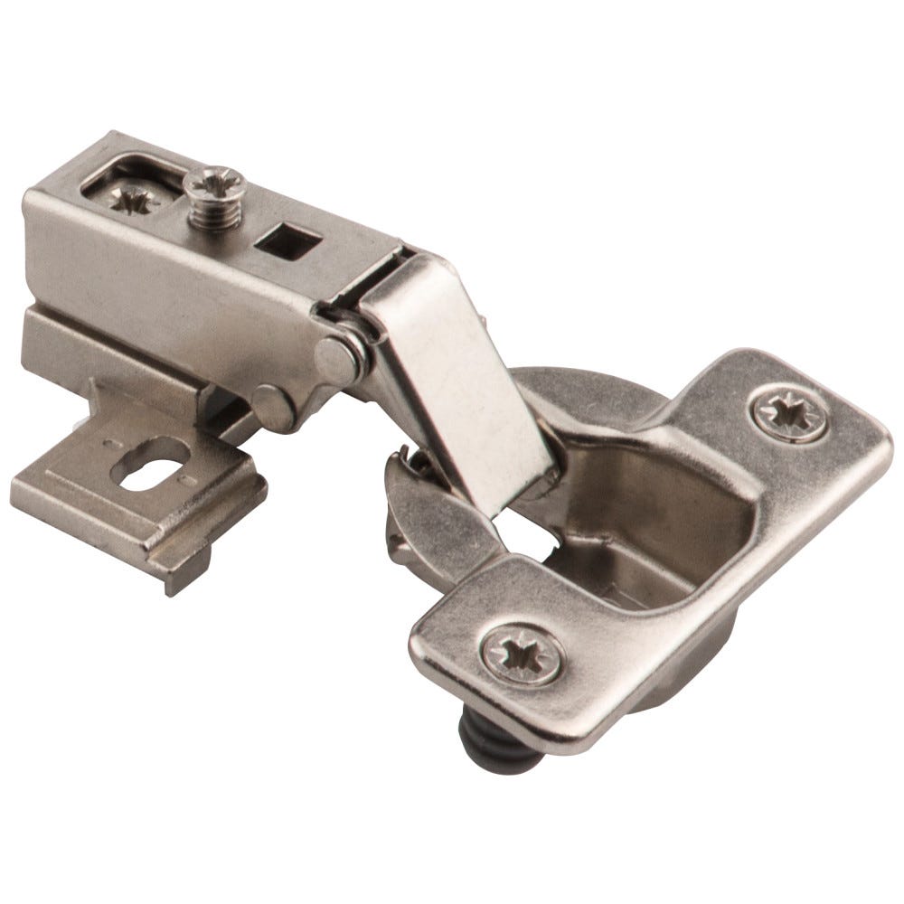 1/2" Overlay 125 Degree Face Frame Hinge With Dowels