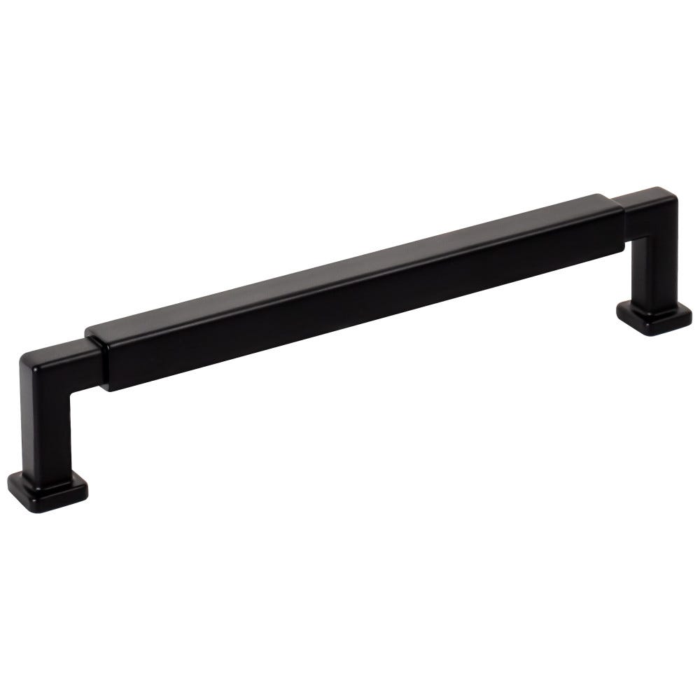 Nash Collection 6-7/8" Cabinet Pull in Satin Nickel, Bronze, Chrome, and Black finishes, made of high-quality metal