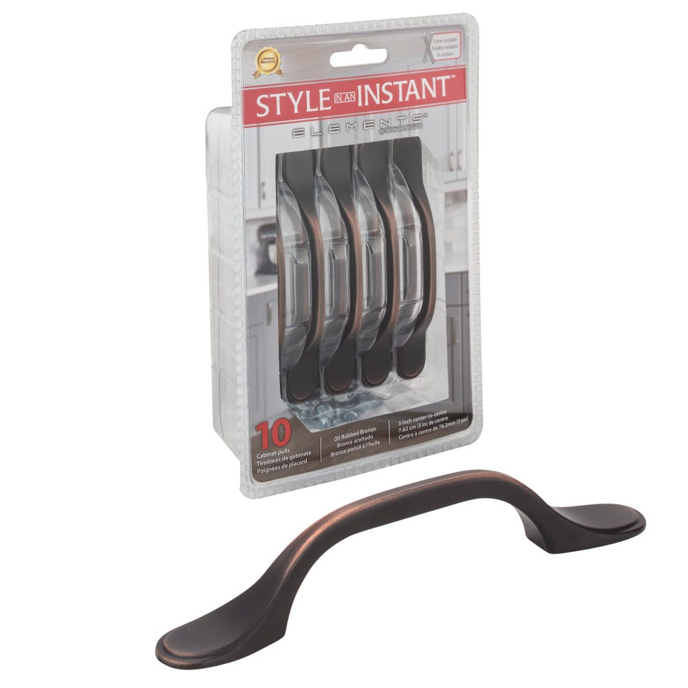 10-Pack Of 5" Overall Length Cabinet Pull