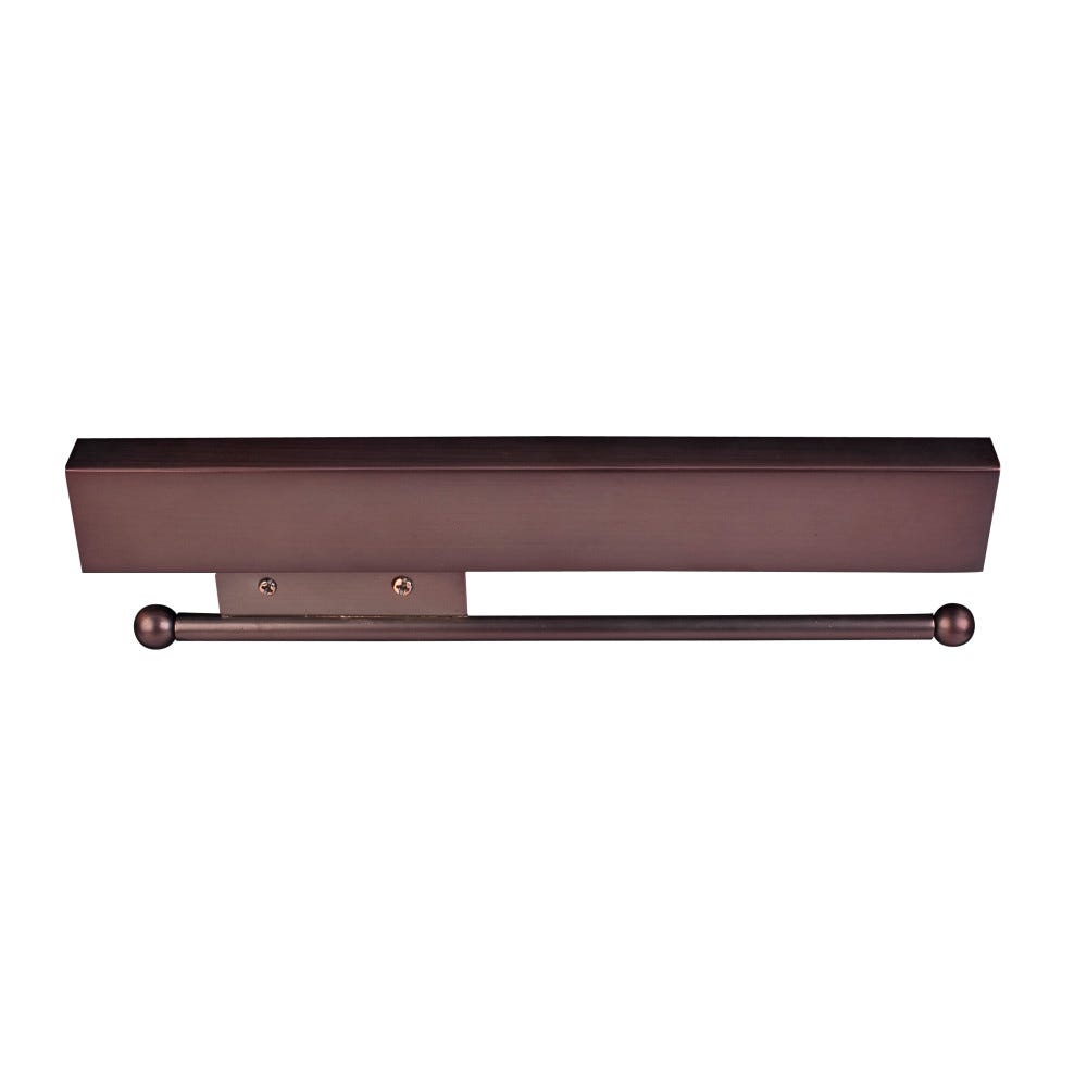 12" Sliding Wardrobe/ Valet Rod.Built-In Stopper On Ends.