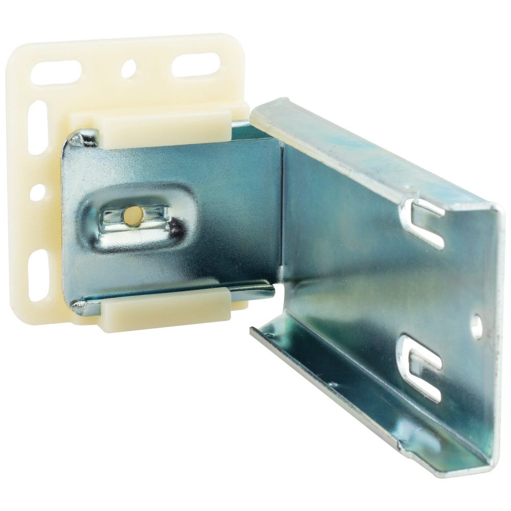 Self Adjusting Rear Bracket for 303 Series Slides in a sleek finish, designed for durability and smooth operation, ideal for cabinetry applications.