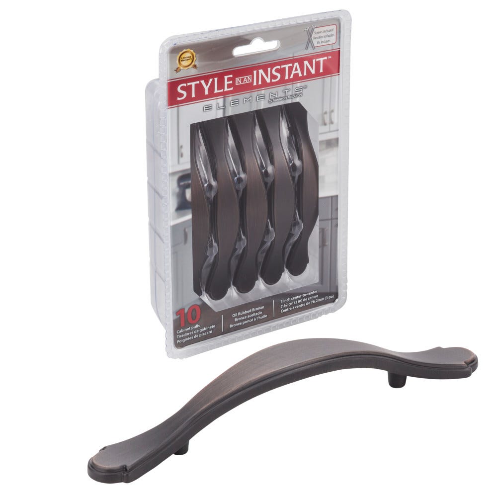 10-Pack Of 5-5/16" Overall Length Cabinet Pulls