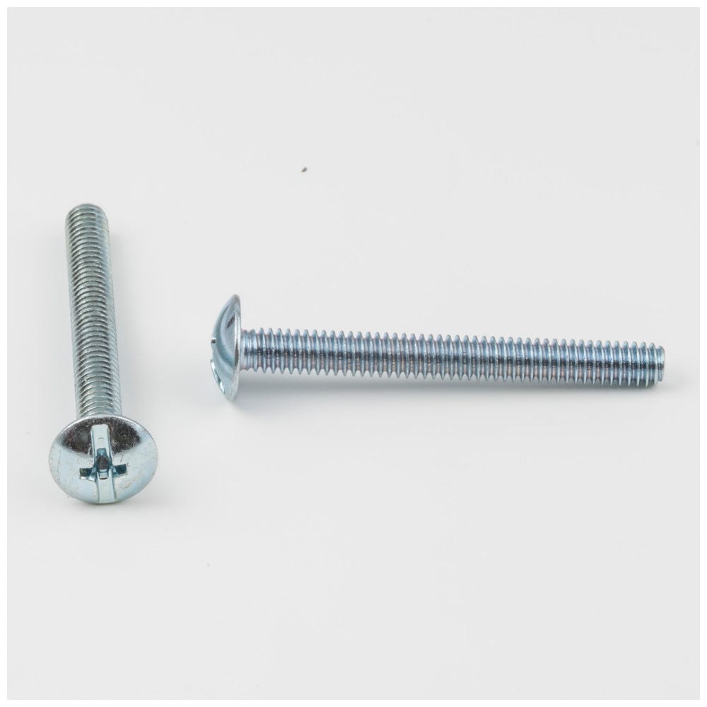 8-32 x 1-1/2" Truss Phil Machine Screw in steel finish, perfect for functional hardware applications