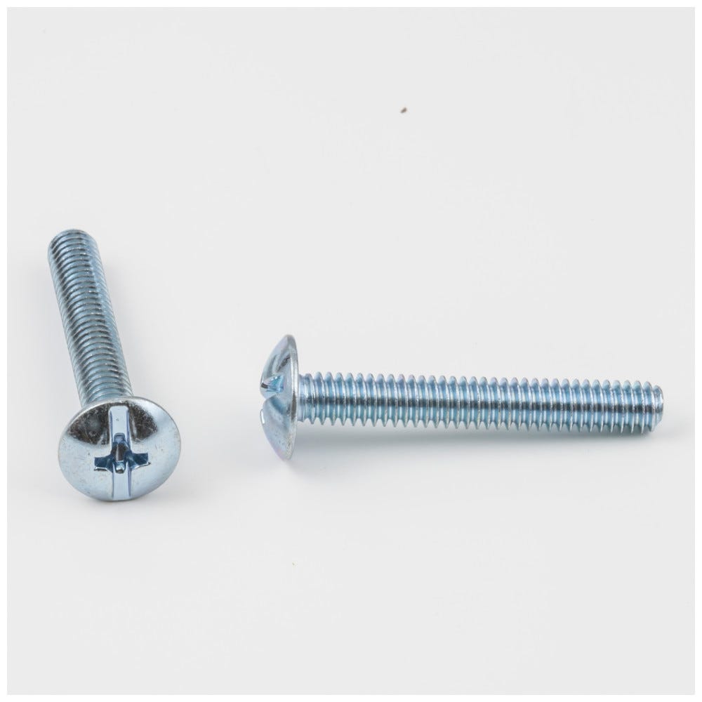 8-32 x 1-1/8" Truss Phil Machine Screw in steel finish, functional hardware for various applications