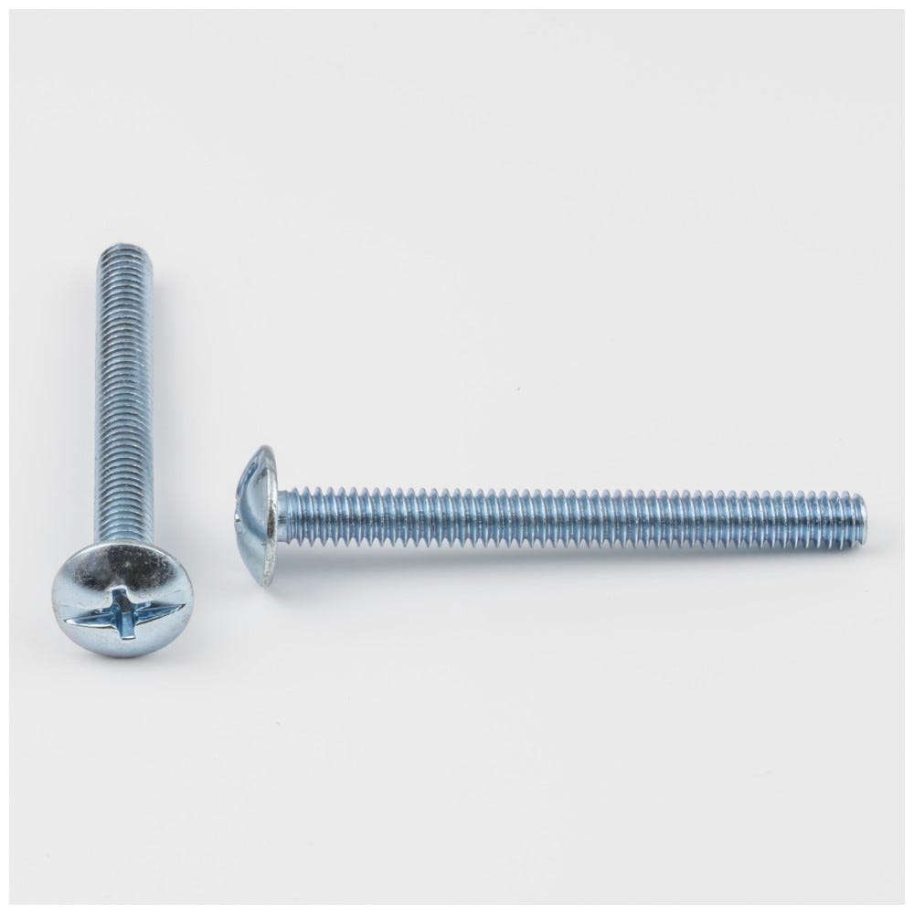 8-32 x 1-5/8" Truss Phil Machine Screw in steel finish, functional hardware for various applications