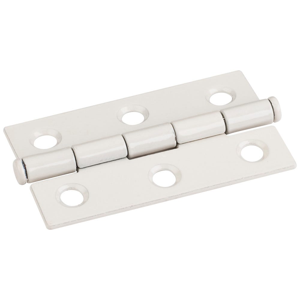 Almond Swaged Butt Hinge 2-1/2" x 1-1/2" size, .065 material, .120 pin diameter