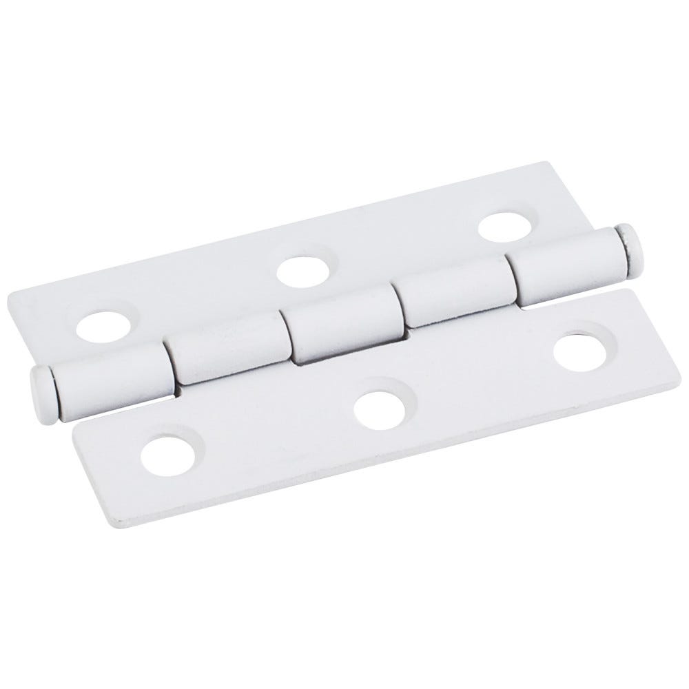 2-1/2" X 1-1/2" Swaged Butt Hinge in Prime Coat Stainless Steel, functional hardware for doors