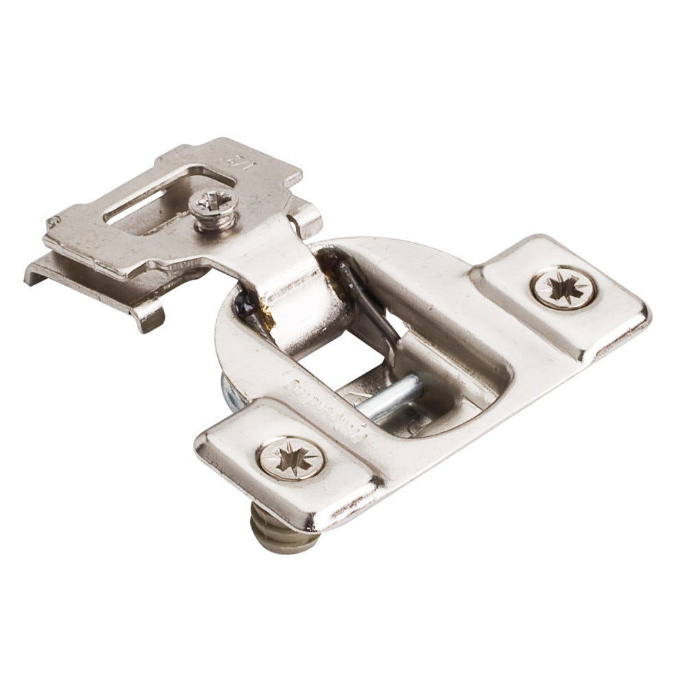 1/2" Overlay 1 Piece Face Frame Hinge With Overlay Adjustment With Dowels**Patent Pending**