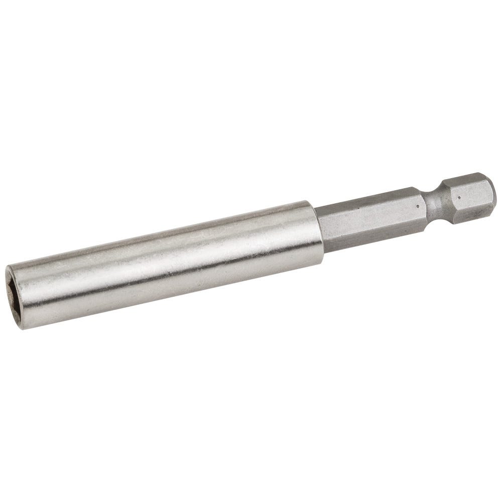 Magnetic Bit Holder in sleek black finish, designed for secure storage of tool bits, made from durable materials