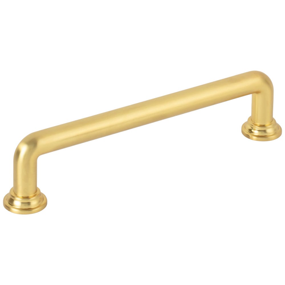 Davis 5-13/16" Cabinet Pull in Gold, Black, Bronze, Nickel, and Chrome finishes, decorative hardware for cabinets