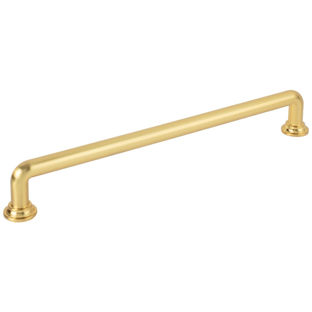 13-1/8" Appliance Handle in Polished Chrome, decorative hardware for kitchens, by Jeffrey Alexander