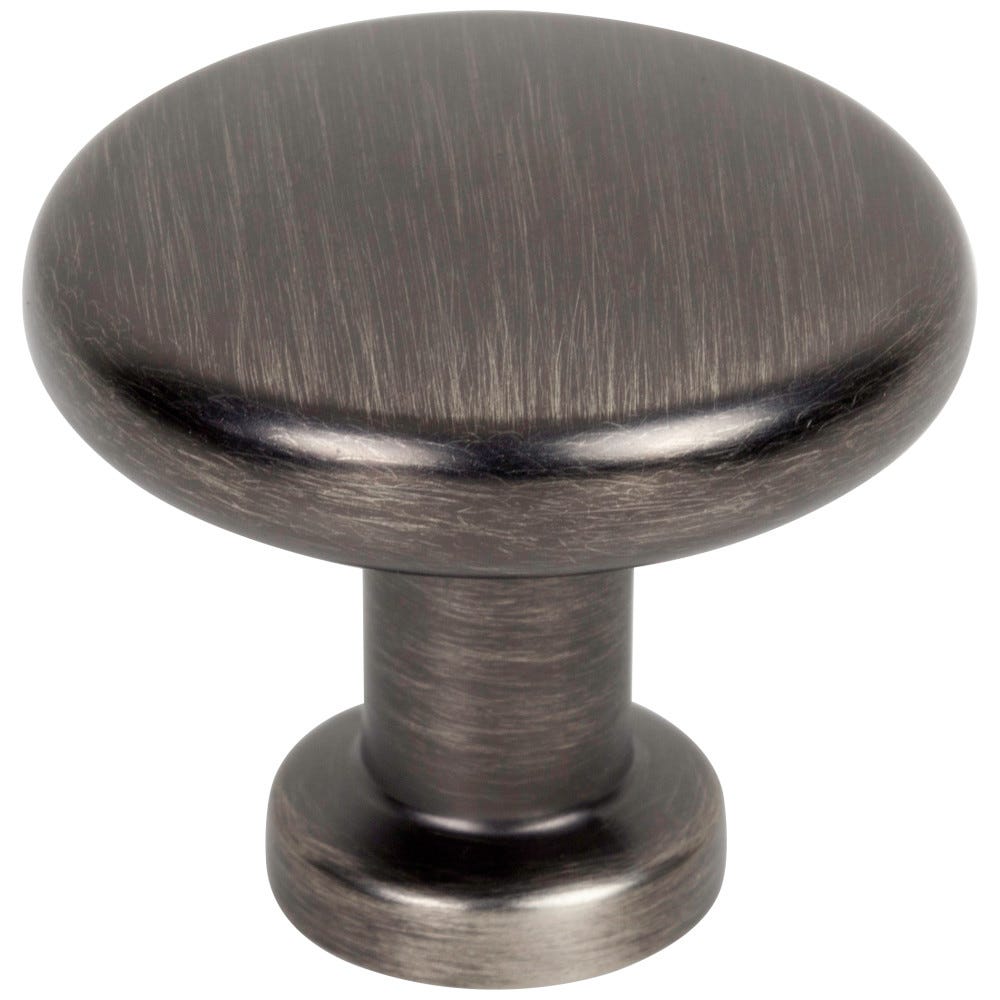 1-3/8" Dia Cabinet Knob in Pewter, Oil Rubbed Bronze, Chrome, Bronze, Nickel, Black finishes, decorative hardware by Jeffrey Alexander.