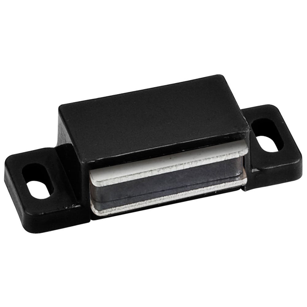 15# Magnetic Catch Only Black, functional hardware for cabinetry, durable and stylish finish, perfect for seamless closures