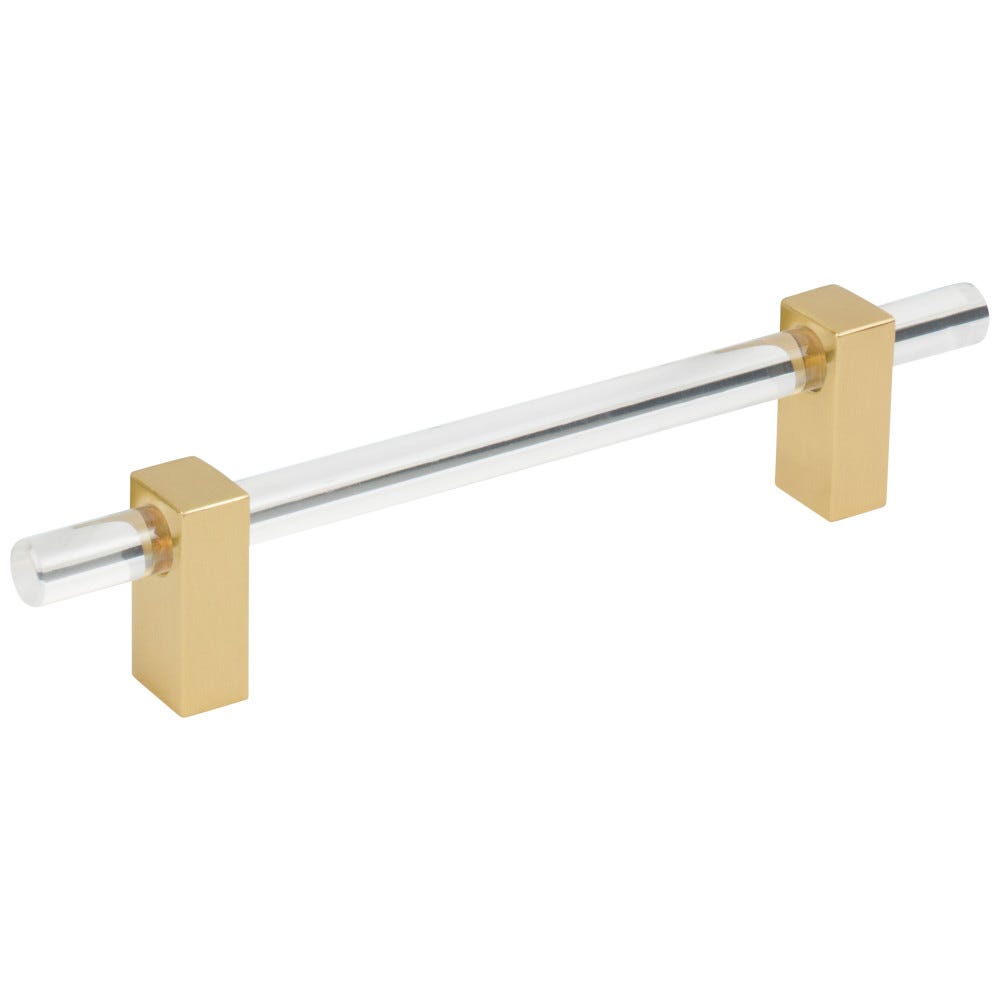 Spencer 7-3/8" cabinet pull in Matte Black finish, decorative hardware for cabinets