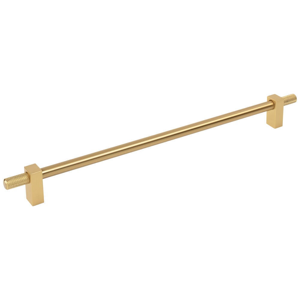 14-3/8" Overall Length Knurled (Ends) Cabinet Pull