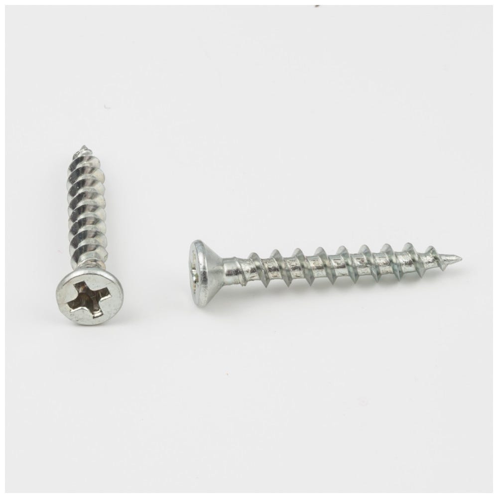 #6 X 1" Fh Phillips Wood Screw (Ct)
