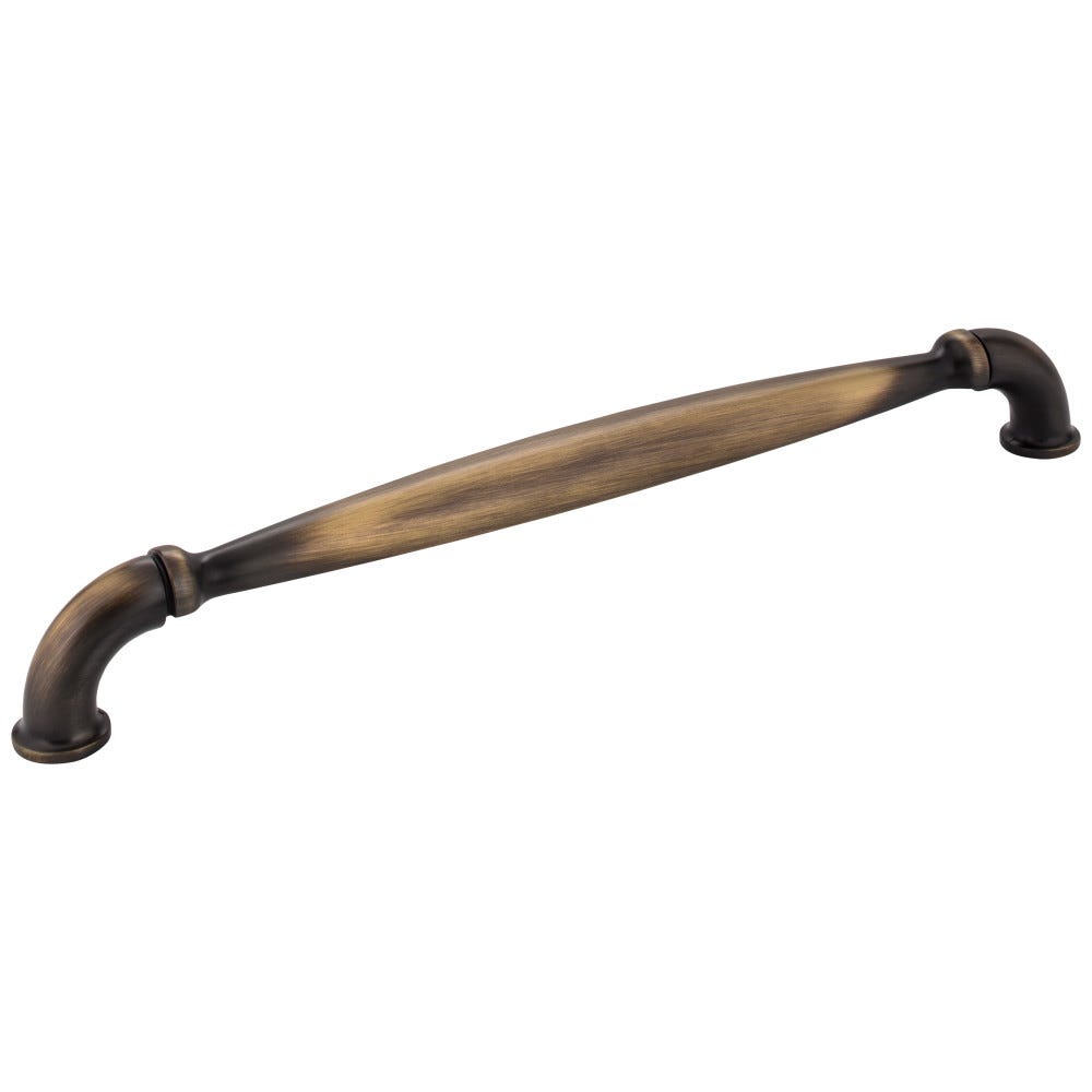 Chesapeake 12-15/16" Appliance Pull in Antique Brass finish, decorative hardware for kitchens and cabinetry