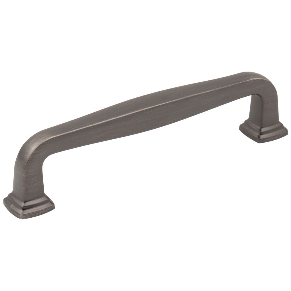 5-13/16" Fontana Cabinet Pull in Pewter finish, decorative hardware for cabinets