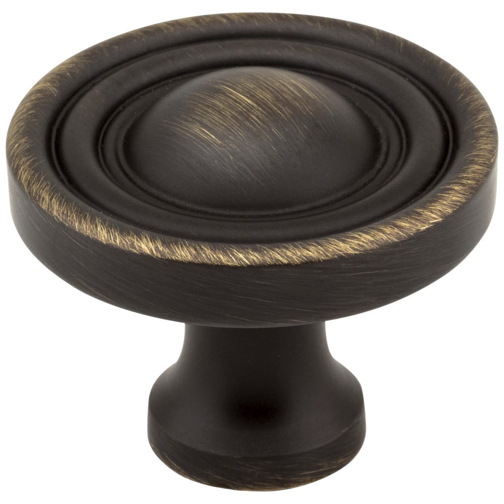 1-3/8" Diameter Cabinet Knob in Pewter, Satin Nickel, Antique Brass, and more finishes, decorative hardware for cabinets
