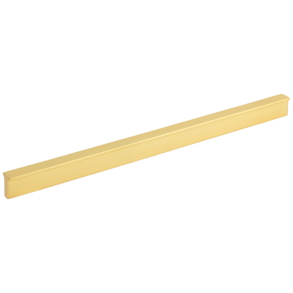 12" T Cabinet Pull in Matte Black finish, decorative hardware for cabinets and drawers