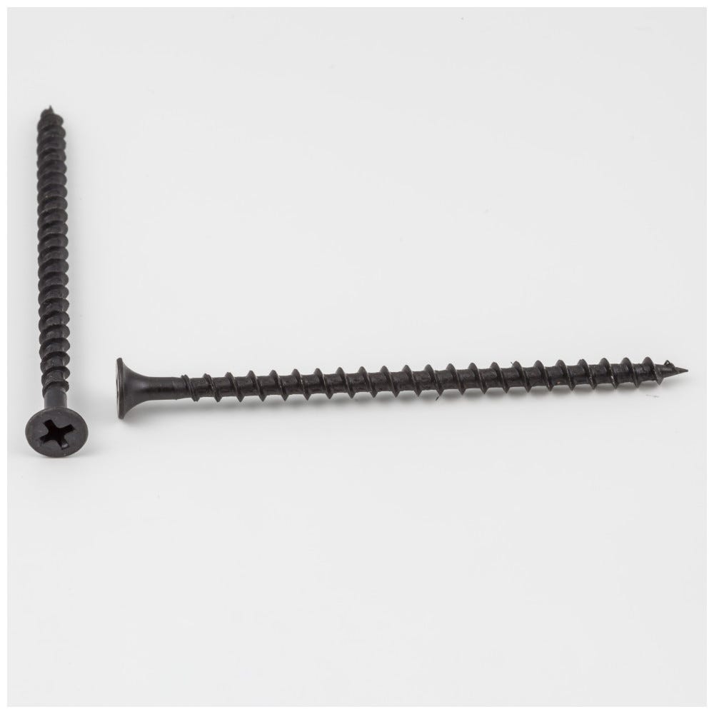 #8 x 3" Bugle Head Drywall Screw in steel finish, sold by Keg Bucket, ideal for drywall installation