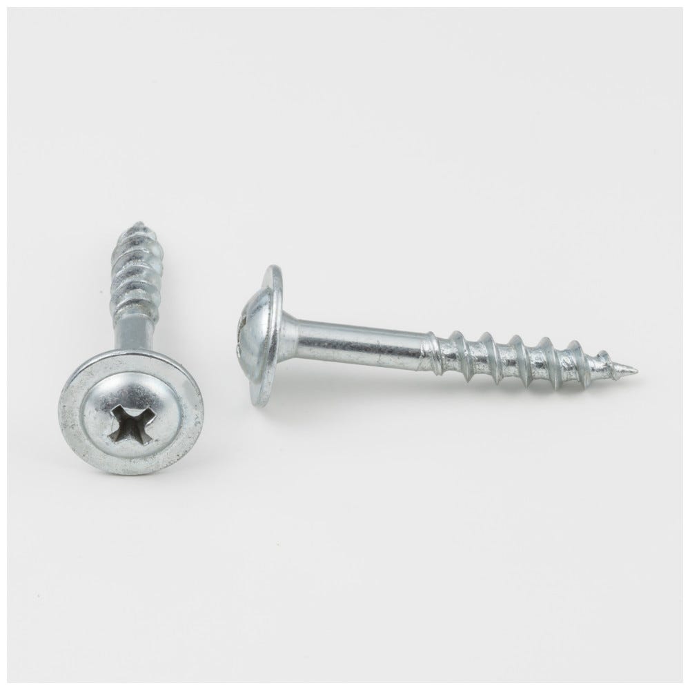#8 X 1-1/4" Large Round Washer Head 19 mm Thread