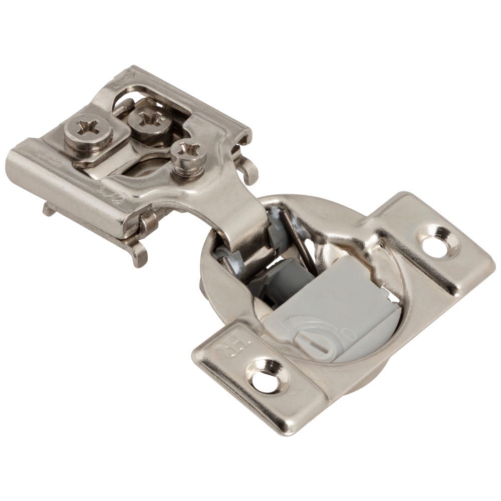 1/2" Overlay Adjustable Soft-Close Hinge in sleek finish, designed for modern cabinetry, made by HR Max