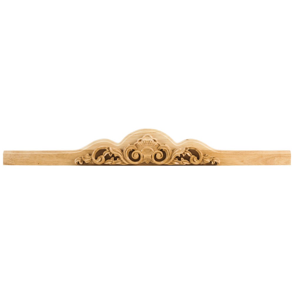 40" X 1-1/2" X 5" Apron/Valance With Applied Onlay Onl-01-20 (Centered).