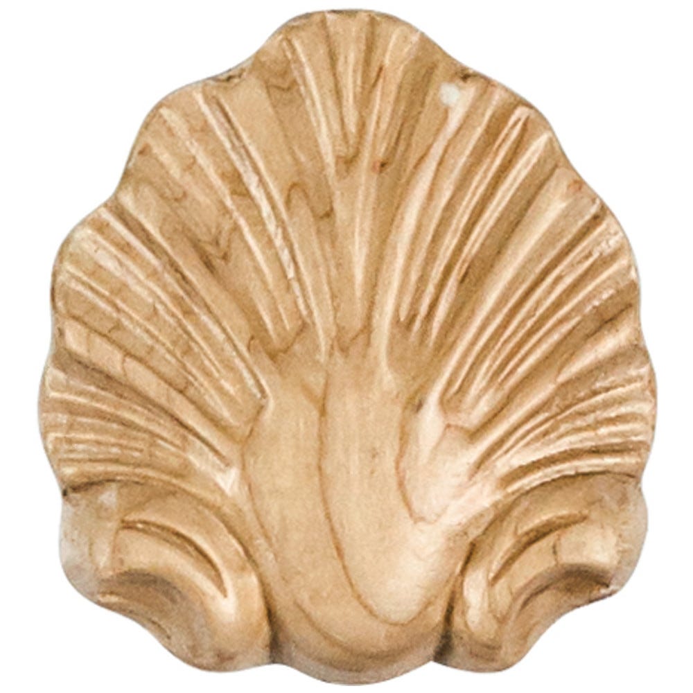 2-1/2" X 1/2" X 2-3/4" Shell Applique