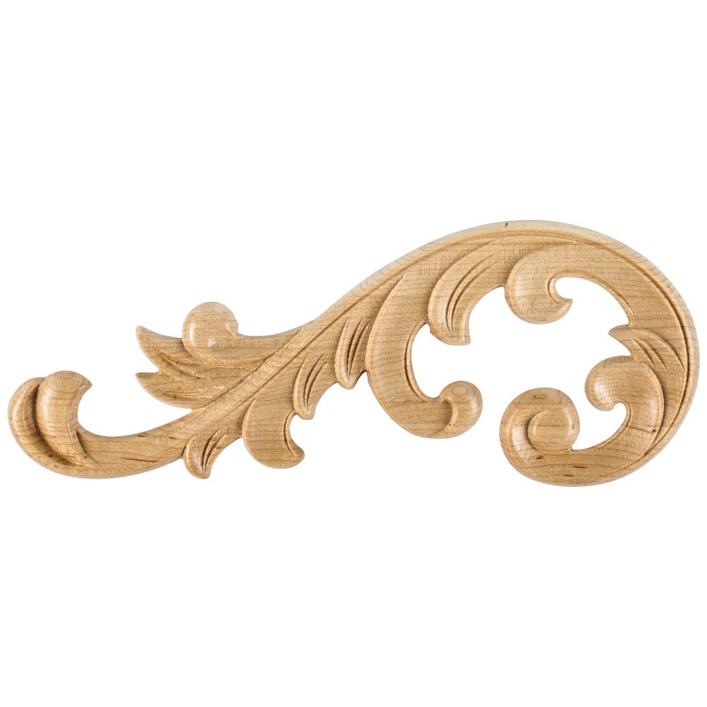 10-5/8" X 1/4" X 4" Applique Left