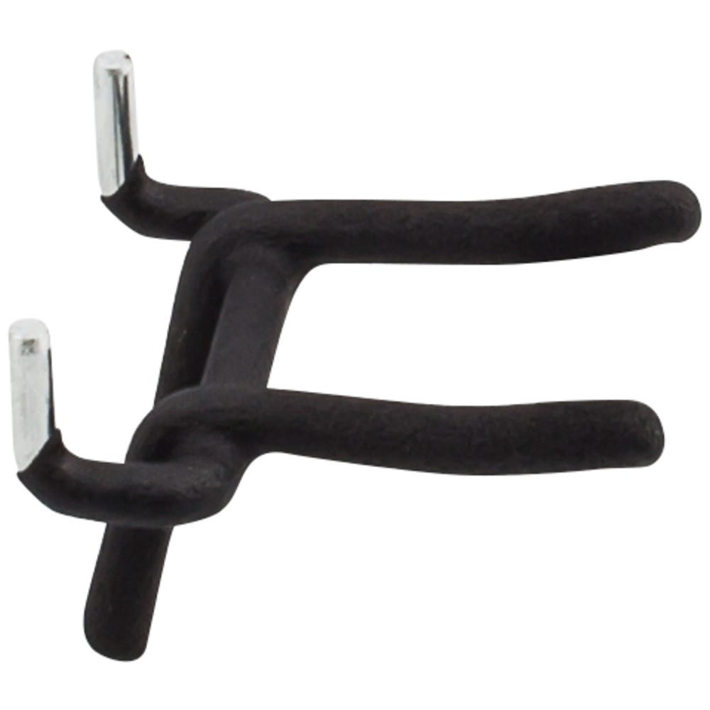 Extra Double Hooks for BFPOSS Pullout in silver finish, designed for efficient storage and organization