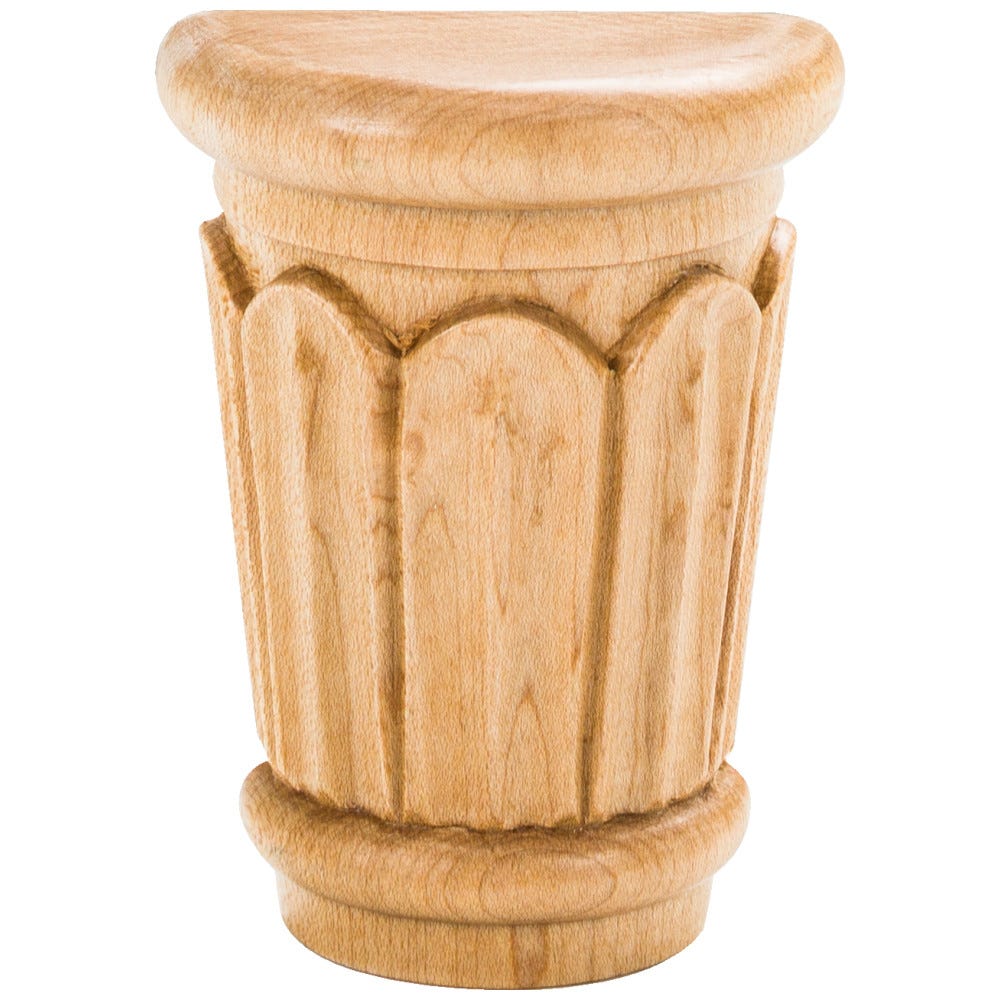 Reed Capital Alder Carved Wood Moulding 2-5/8" x 1-5/16" x 3-5/8"