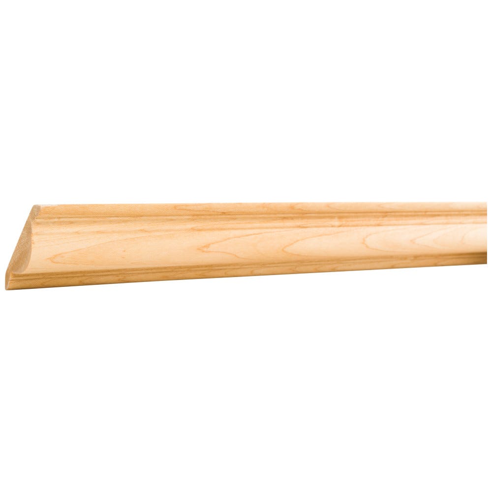 2-3/4" x 3/4" Radius Corner Moulding in Poplar, perfect for elegant home finishes