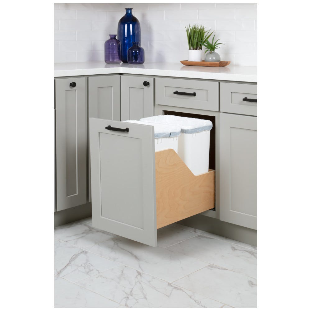 Pallet of 12 CDM-WBMD35WH organizers in a modern finish, designed for versatile storage solutions, made from durable materials.