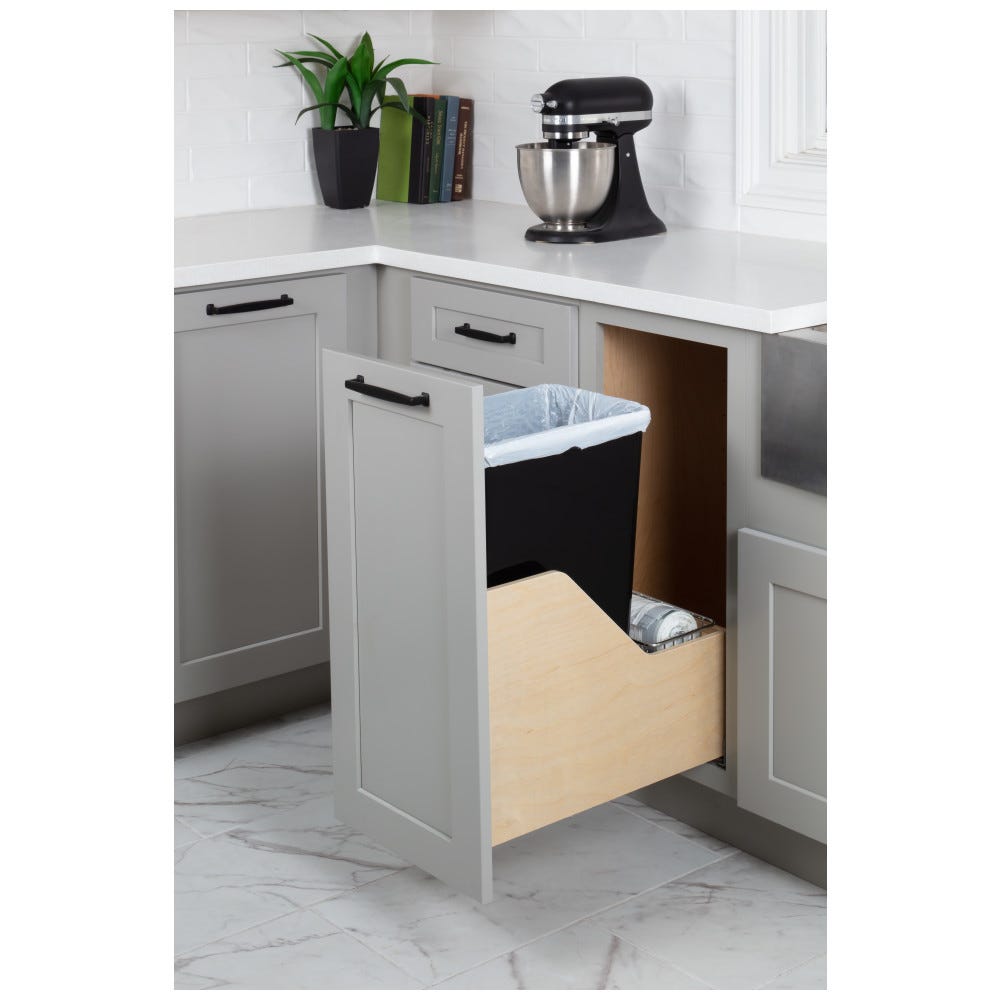 Pallet of 12 CDM-WBMS50B organizers in a modern finish, designed for versatile home storage solutions, made by Hardware Resources.