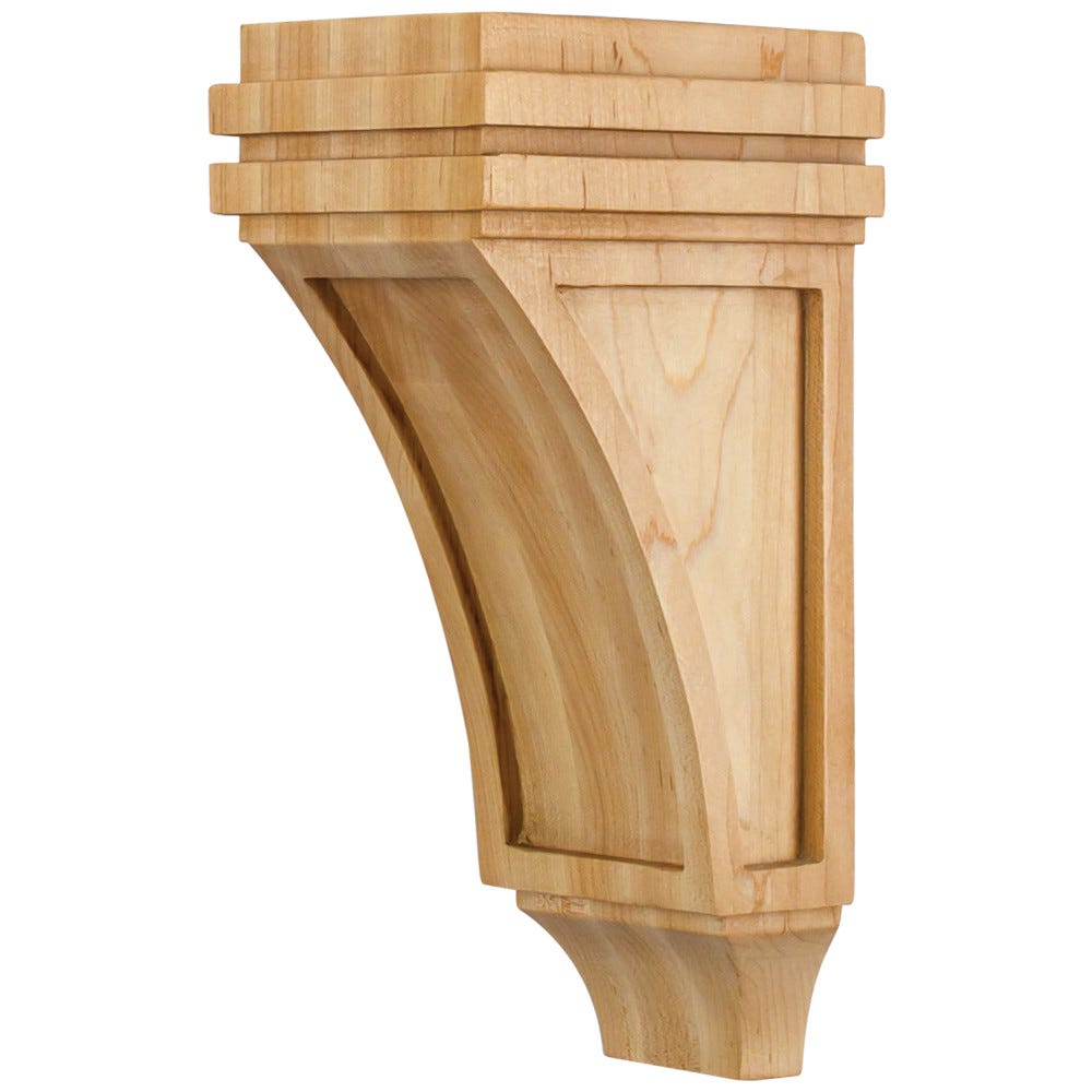 4" X 5" X 10" Mission Corbel.