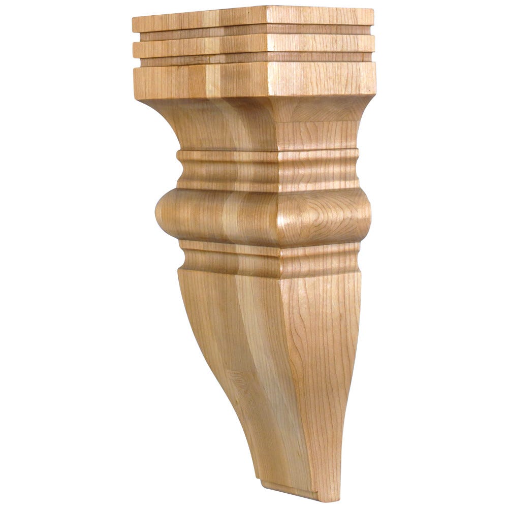 6" X 4" X 14" Baroque Corbel.