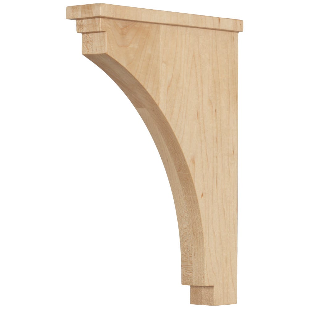 1-3/4" X 8" X 11" Smooth Shaker Corbel