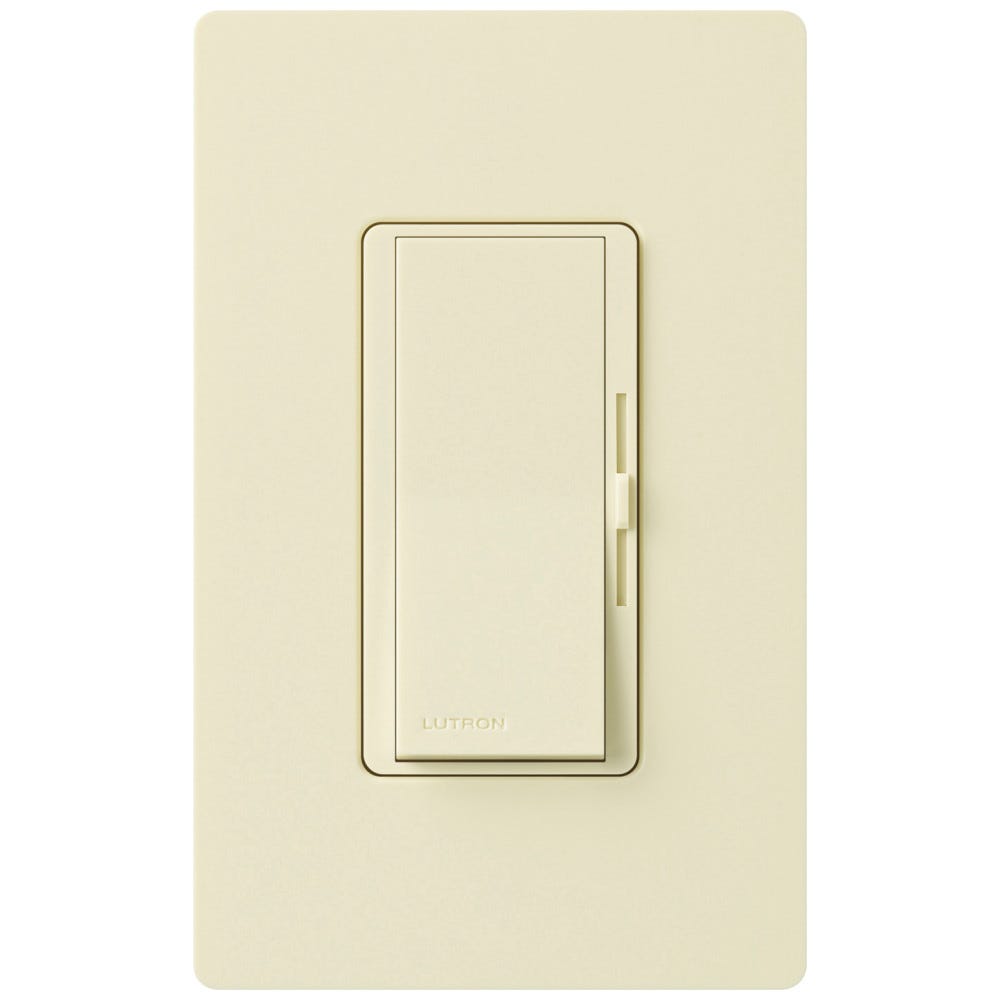 Diva Electronic Low Voltage Dimmer Almond finish, sleek design for modern lighting control