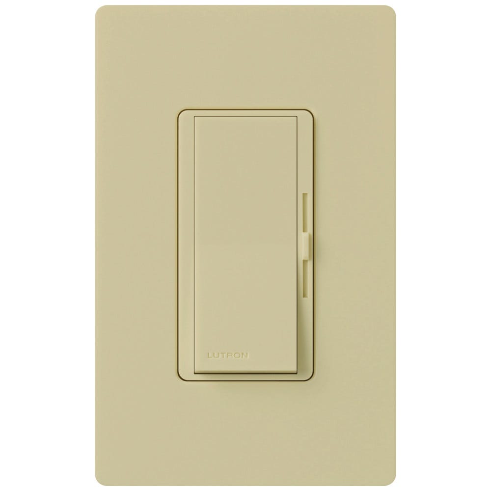 Diva Electronic Low Voltage Dimmer in Ivory, stylish lighting control solution for home interiors