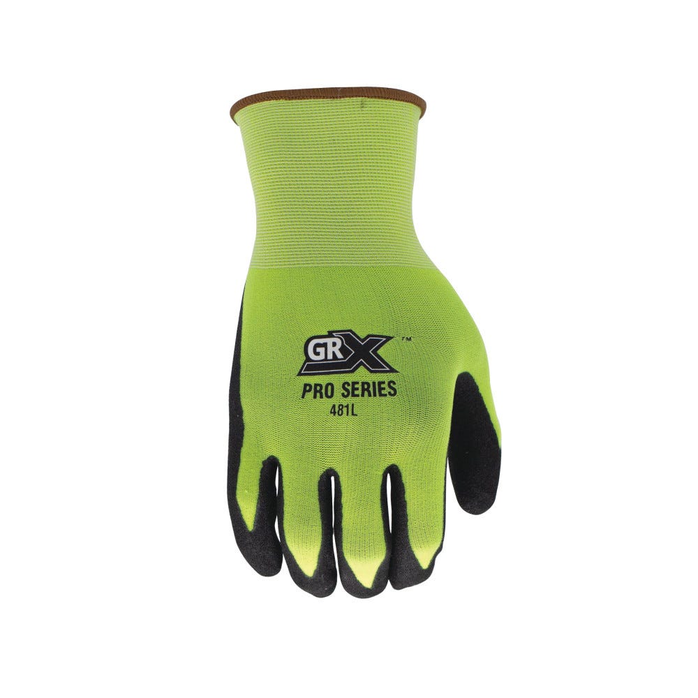 Large Grxgloves Pro481 18g Micorfoam Palmwick Ultrathin Nitrile Sold By The Pack Only 1 Pack Contains 12 Pairs Of Glo...