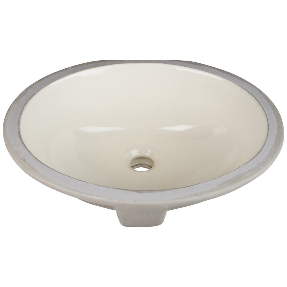 15 inch undermount porcelain sink in white, perfect for kitchens and bathrooms, durable material