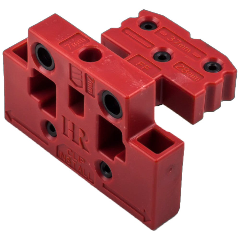 Slide Hinge Installation Tool by HR Max, functional hardware for sliding door installations, durable and user-friendly design.
