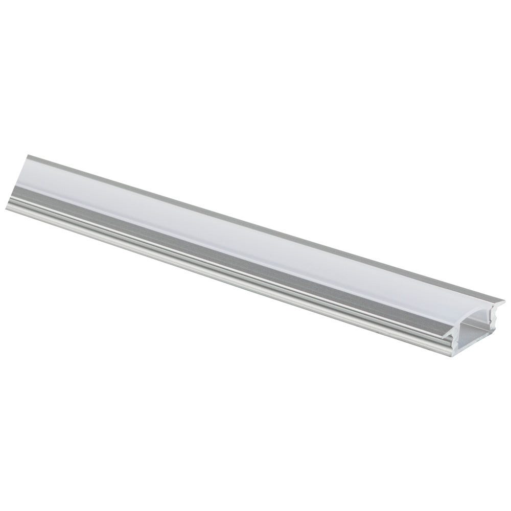 48" Recessed 002 T-Style Housing with frosted lens, modern design for soft lighting