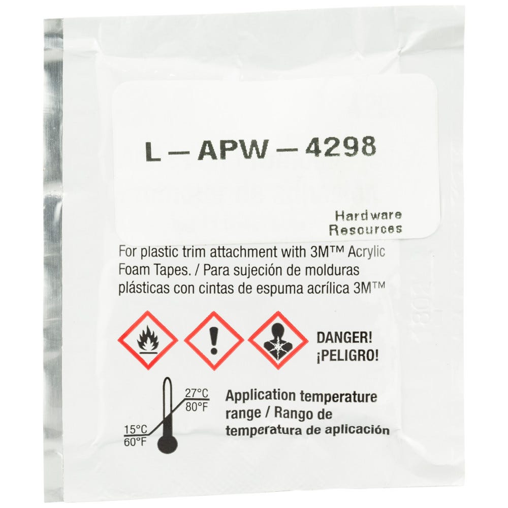 3M Adhesion Promotor Wipes for strong bonding, convenient size, effective adhesion solution