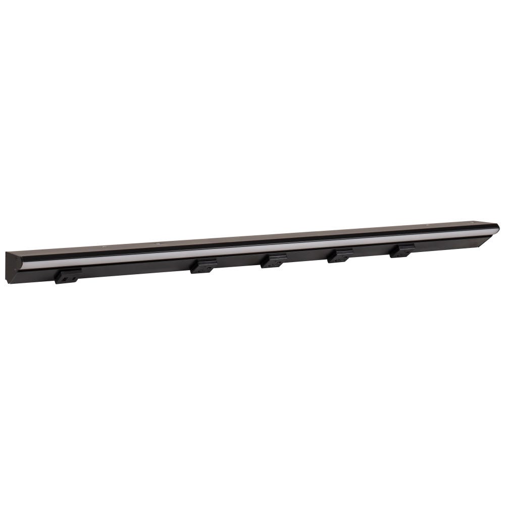 30-1/2" LPS RM Series Black Power Solution with 4 receptacles and USB-Ac port, sleek black powder finish, modern design
